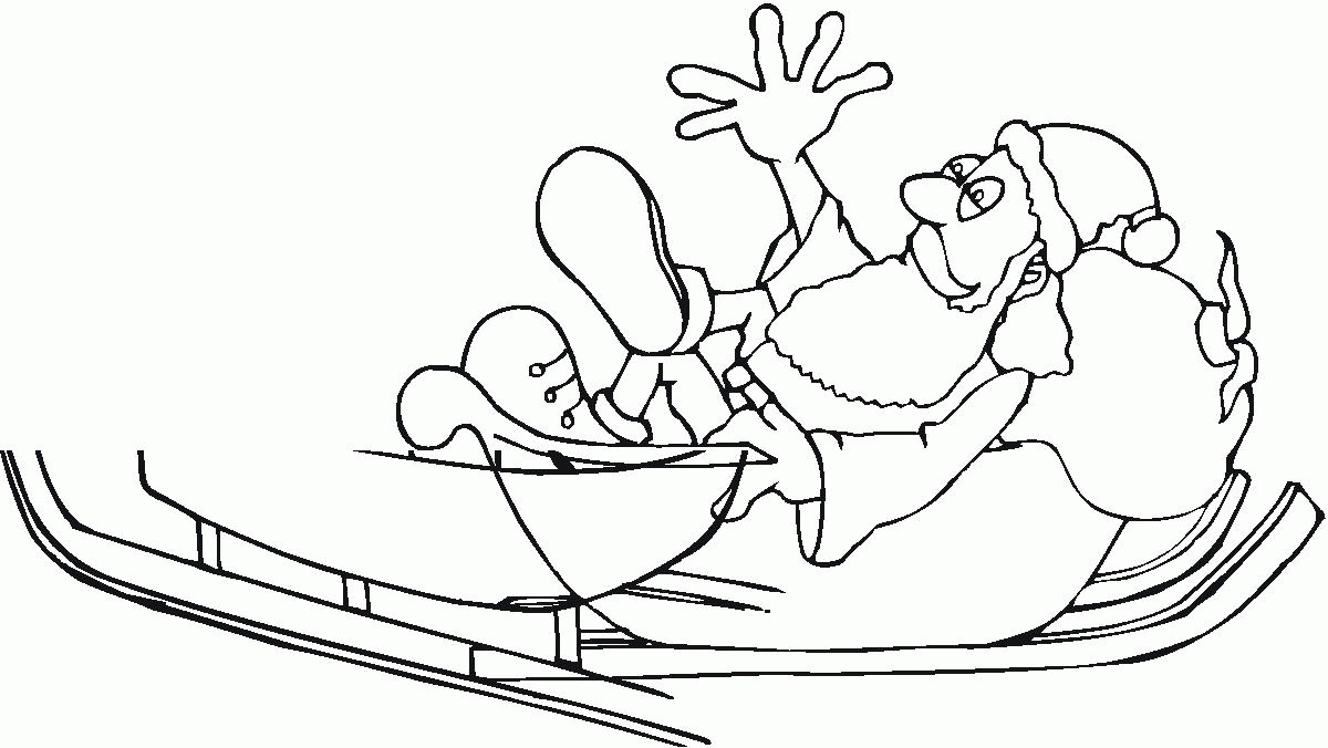 Święty Mikołaj kolorowanki